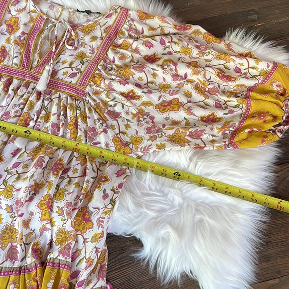 Rachel Zoe floral tunic dress NWOT size M - Picture 11 of 11